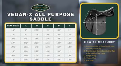 Image showing 5 th Henri de Rivel Vegan-X All Purpose IGP Saddle