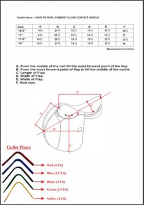 Image showing  Synergy Close Contact IGP Saddle