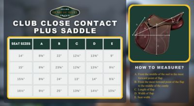 Image showing 3 th Henri de Rivel Club Close Contact Plus IGP Saddle