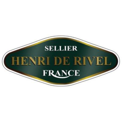 Image showing 2 th Henri de Rivel Pre Oiled Leather Halter with White Stitching and Brass Snap