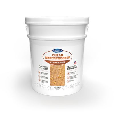 Seal-Once Clear Waterproofer, 5 gal.