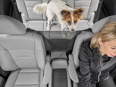 Image showing 7 th WeatherTech Seatback Mesh Pet Partition Dog Guard