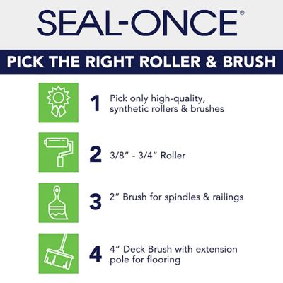 Image showing 6 th Seal-Once 1 gal. Semi-Transparent Water-Based Marine-Grade Stain, Protective Finish for Decks, Docks and Wood