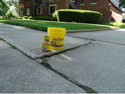 Image showing  Abocrete Mini Concrete Repair Kit w/ Sand, Durable Epoxy for Concrete Surfaces