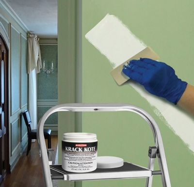 Image showing  Krack Kote Crack Repair Kit, Seamless Drywall and Plaster Repair Patch Kit