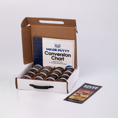 Image showing  Water-Based Wood Putty Blending Kit for Filling & Repair, Sandable and Stainable