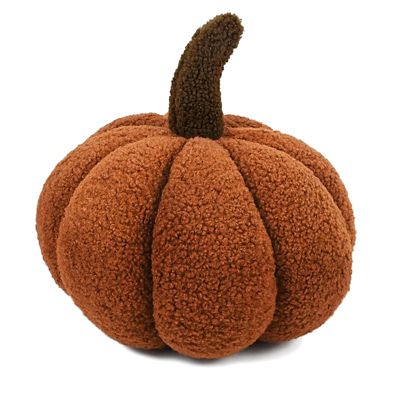 Red Shed Pumpkin Pillow, 13 in.