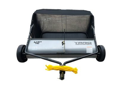 Image showing  Tow-Behind 42 in. 17.79 cu. ft. Lawn Sweeper, YTL-171-428