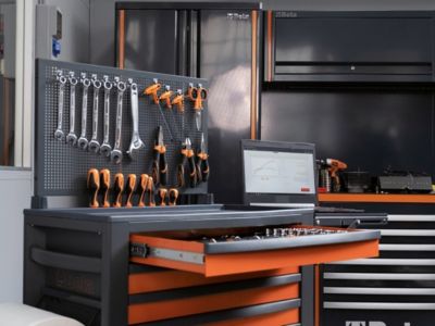 Image showing  Perforated Panel for Tool Cabinets