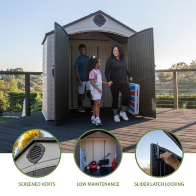 Image showing  Legacy 8 x 5 Outdoor Storage Shed