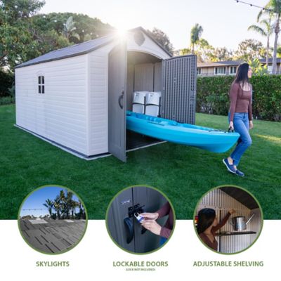 Image showing  Legacy 8 x 15 Outdoor Storage Shed