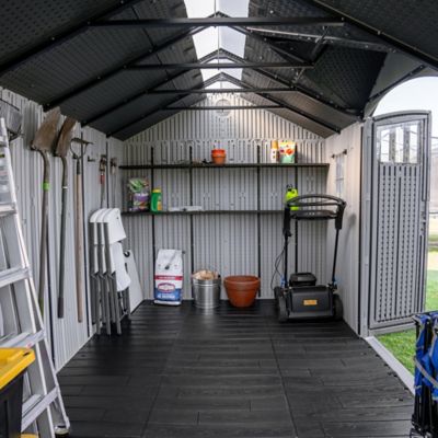 Image showing 9 th Lifetime Wood Grain Utility Shed