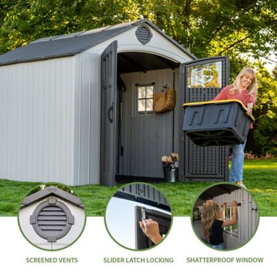 Image showing  Classic 8 ft. x 10 ft. Outdoor Storage Shed