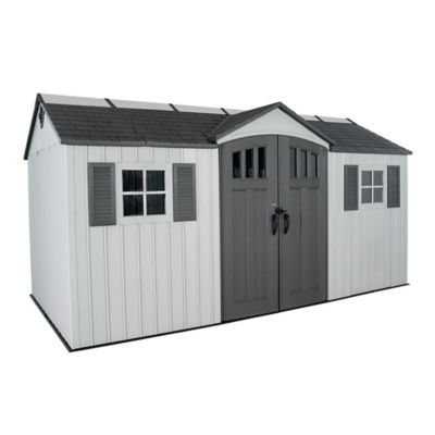 Lifetime Classic 15 x 8 Garden Style Outdoor Storage Shed