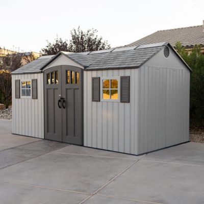 Image showing  Classic 15 x 8 Garden Style Outdoor Storage Shed