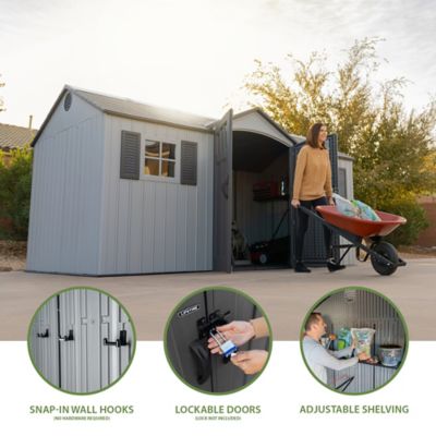 Image showing  Classic 15 x 8 Garden Style Outdoor Storage Shed