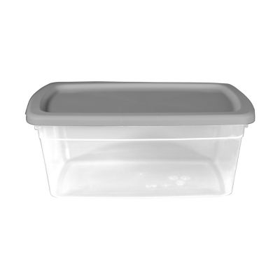 Image showing  4 Pack 6 qt Storage Bins