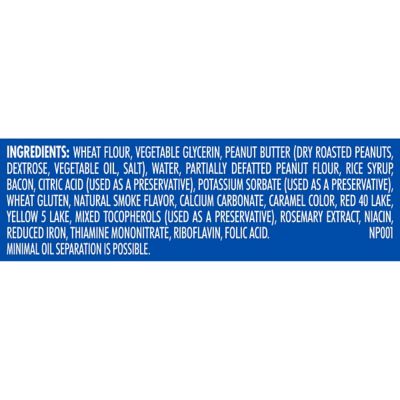 Image showing 5 th Milk-Bone Soft and Chewy Peanut Buttery Bites with Bacon Dog Treats, 4.5 oz.