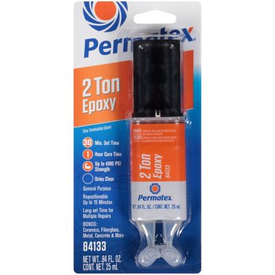 Permatex 2 Ton Epoxy Syringe