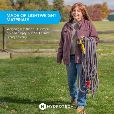 Image showing 5 th HydroTech 5/8 in. x 200 ft. Expandable Burst Proof Hose - Red