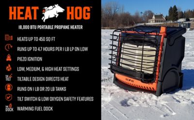Image showing  18000 BTU Portable Propane Heater