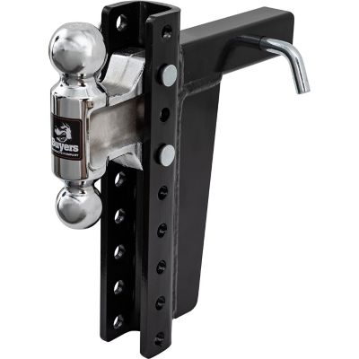 Image showing  Adjustable Dual Ball Hitch, 10 in. Rise/Drop