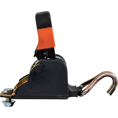 Image showing  Spring Retracting Ratchet Tie Down with Double J-Hook