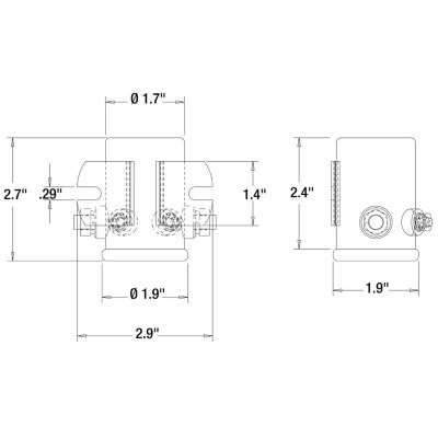 Image showing  Insulated 12 Volt PVC Coated SPST Solenoid - Continuous Duty