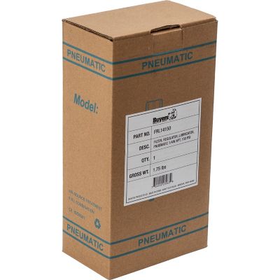 Image showing 6 th Buyers Products Filter/Regulator/Lubricator - 1/4 NPT, FRL14150