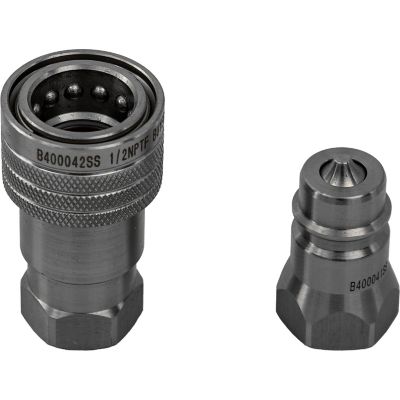 Image showing 5 th Buyers Products Hydraulic Coupler Set, SST, B40004SS