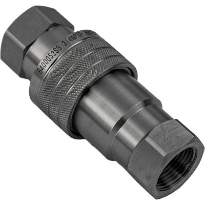 Buyers Products Hydraulic Coupler Set, SST, 3/4 in. NPTF