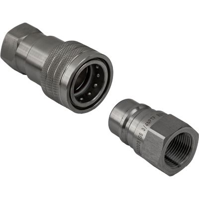 Image showing 5 th Buyers Products Hydraulic Coupler Set, SST, 3/4 in. NPTF