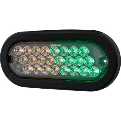 Image showing  Quad Flash Oval Recessed Strobe Light, SL70AG