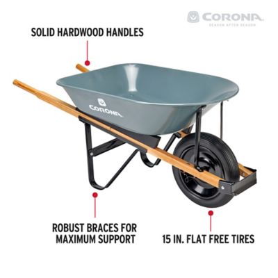 Image showing  5 cu. ft. Steel Wheelbarrow in a Box