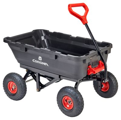 Corona 4 cu. ft. Poly Dump Cart