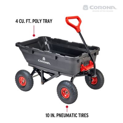 Image showing  4 cu. ft. Poly Dump Cart