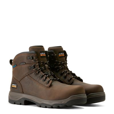 Image showing  Men's Turbo Duratread 6 Inch Waterproof Carbon Toe Work Boot