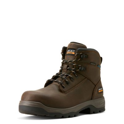 Image showing 0 th Ariat Men's Turbo Duratread 6 Inch Waterproof Carbon Toe Work Boot