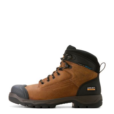 Image showing 4 th Ariat Men's Turbo Duratread XTR 6 Inch Waterproof Carbon Toe Work Boot