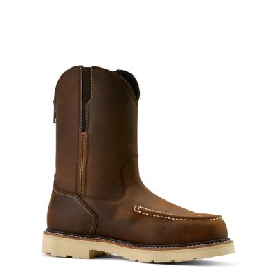 Image showing  Men's Rebar Lift Pull-on Moc Toe Composite Toe Work Boots