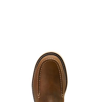 Image showing 6 th Ariat Men's Rebar Lift Pull-on Moc Toe Composite Toe Work Boots