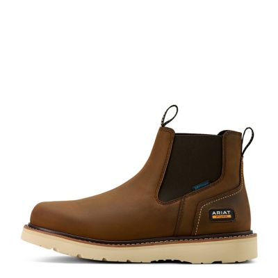 Image showing 4 th Ariat Men's Rebar Wedge Chelsea Waterproof Work Boot