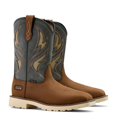 Image showing 3 th Ariat Men's Activator VentTEK Steel Toe Work Boots