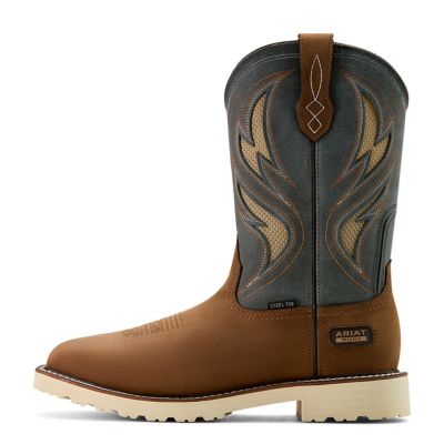 Image showing 4 th Ariat Men's Activator VentTEK Steel Toe Work Boots