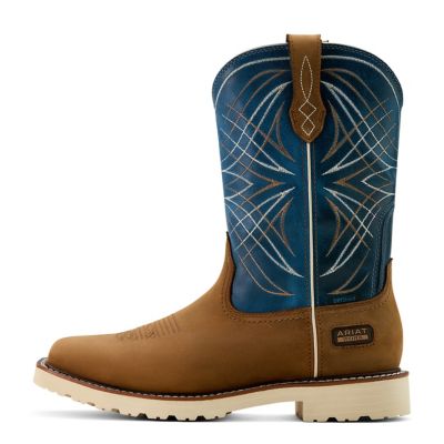 Image showing 4 th Ariat Men's Activator Waterproof Soft Toe Work Boots
