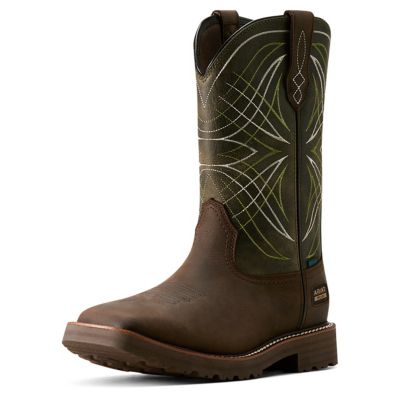 Image showing 0 th Ariat Men's Activator Waterproof Soft Toe Work Boots