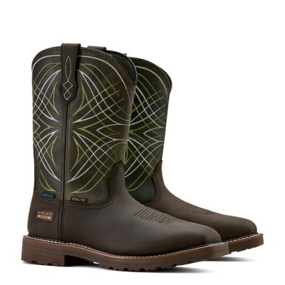 Image showing 3 th Ariat Men's Activator Waterproof Steel Toe Work Boots