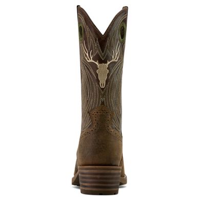 Image showing  Men's Hybrid Roughstock Antler Western Boot
