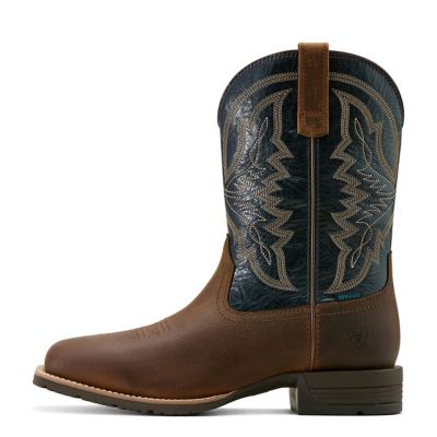 Image showing  Men's Hybrid Ranchwork Waterproof Western Boot