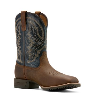 Image showing  Men's Hybrid Ranchwork Waterproof Western Boot